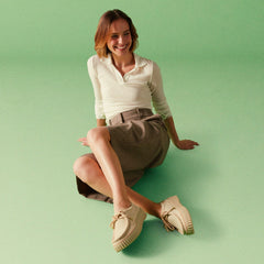 Torhill Bee Ecru Suede | Clarks Onsale