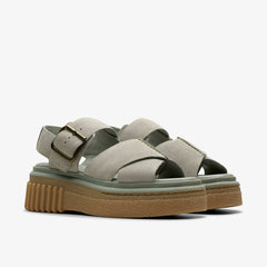 Evamar Wish Light Green Suede | Clarks US