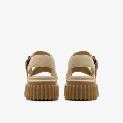 Evamar Wish Ecru Suede | Clarks Discount