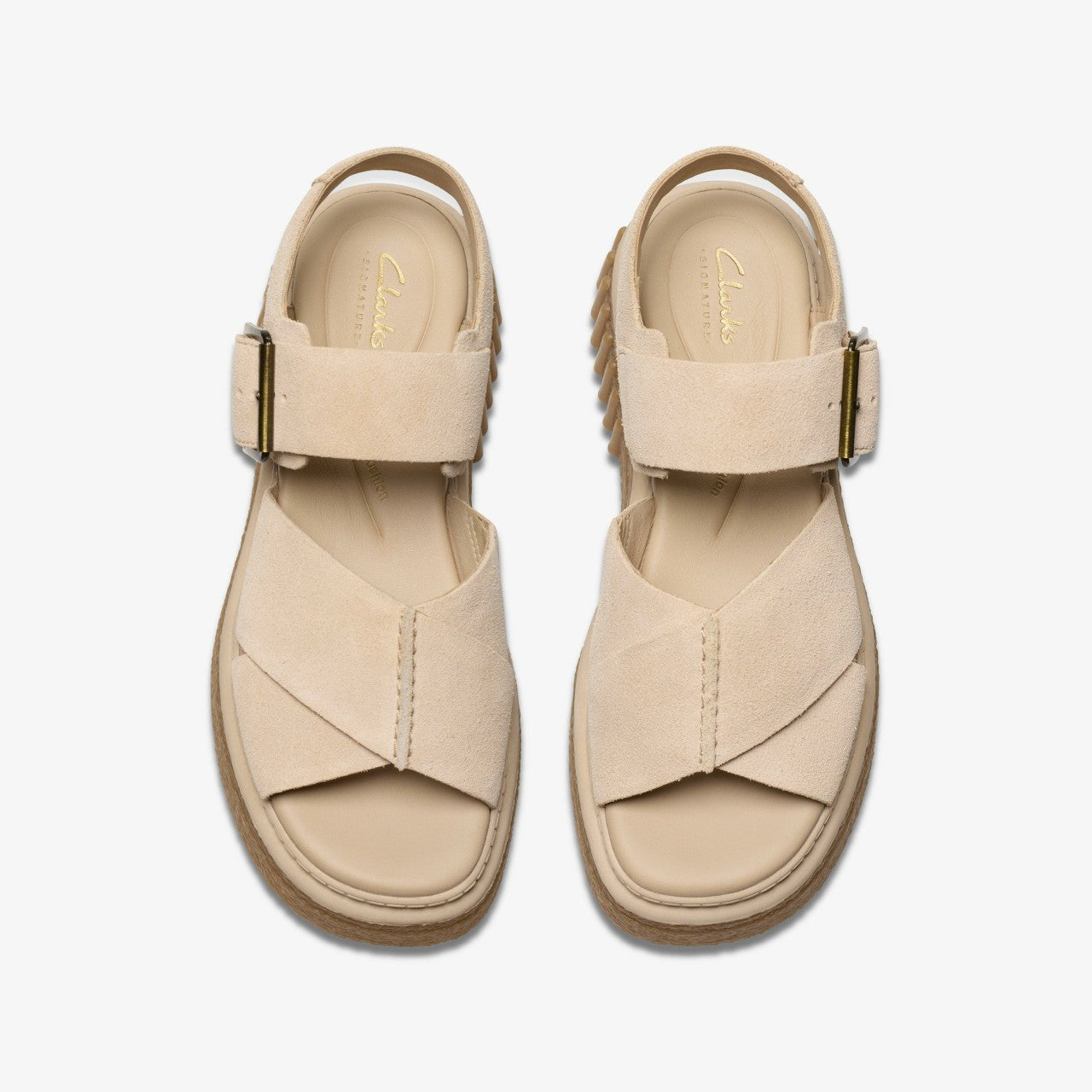 Evamar Wish Ecru Suede | Clarks Discount