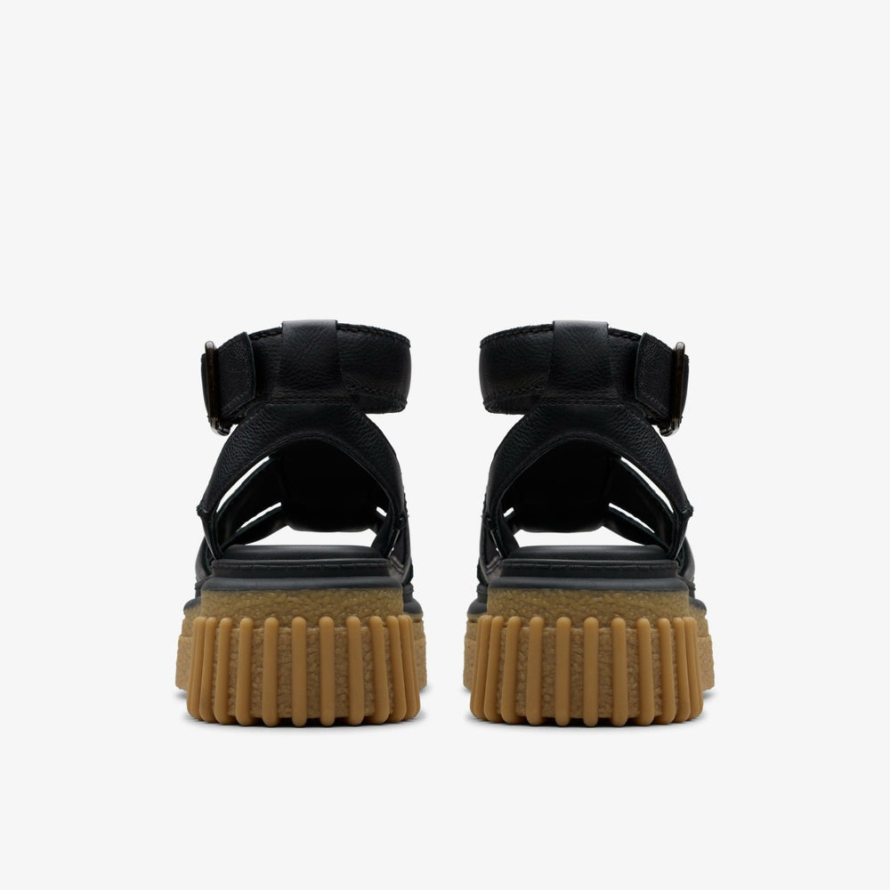 Evamar Sun Black Leather | Clarks For Sale