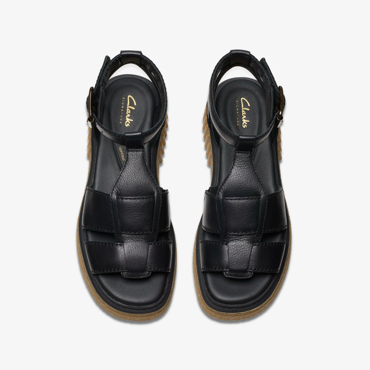 Evamar Sun Black Leather | Clarks For Sale