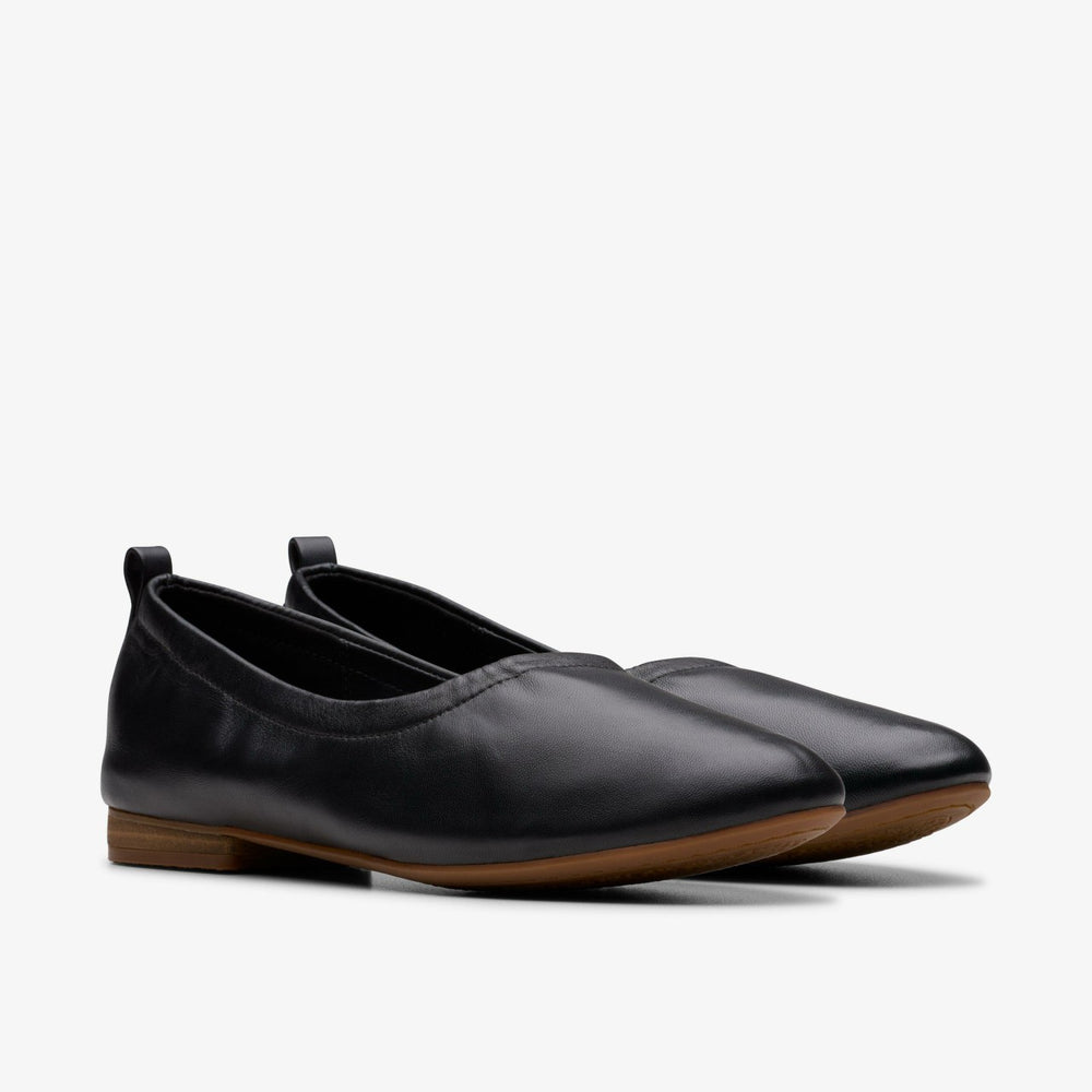 Fawna Soft Black Leather | Clarks Sale