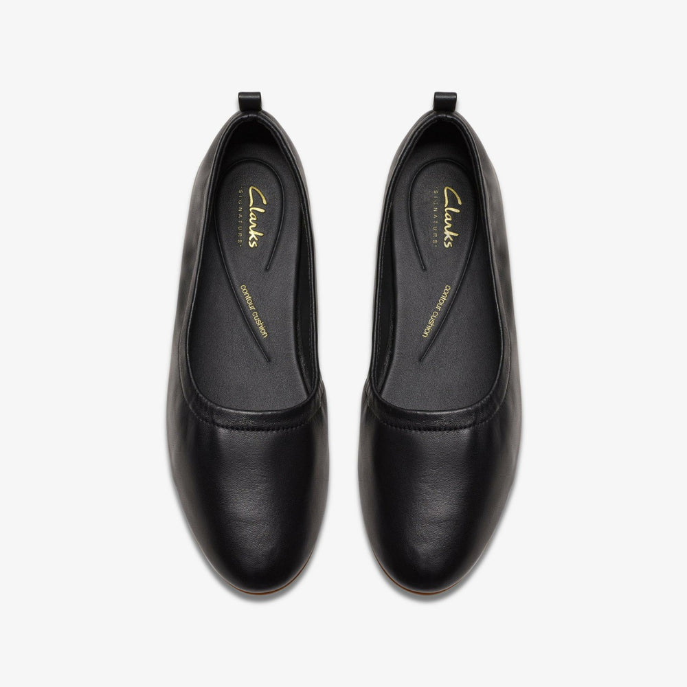 Fawna Soft Black Leather | Clarks Sale