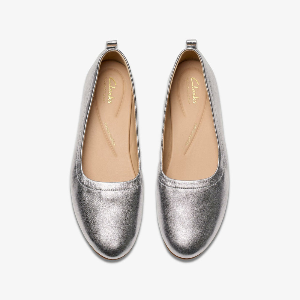 Fawna Soft Silver Metallic | Clarks