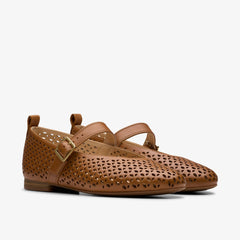 Fawna Jane Tan Leather | Clarks For Sale