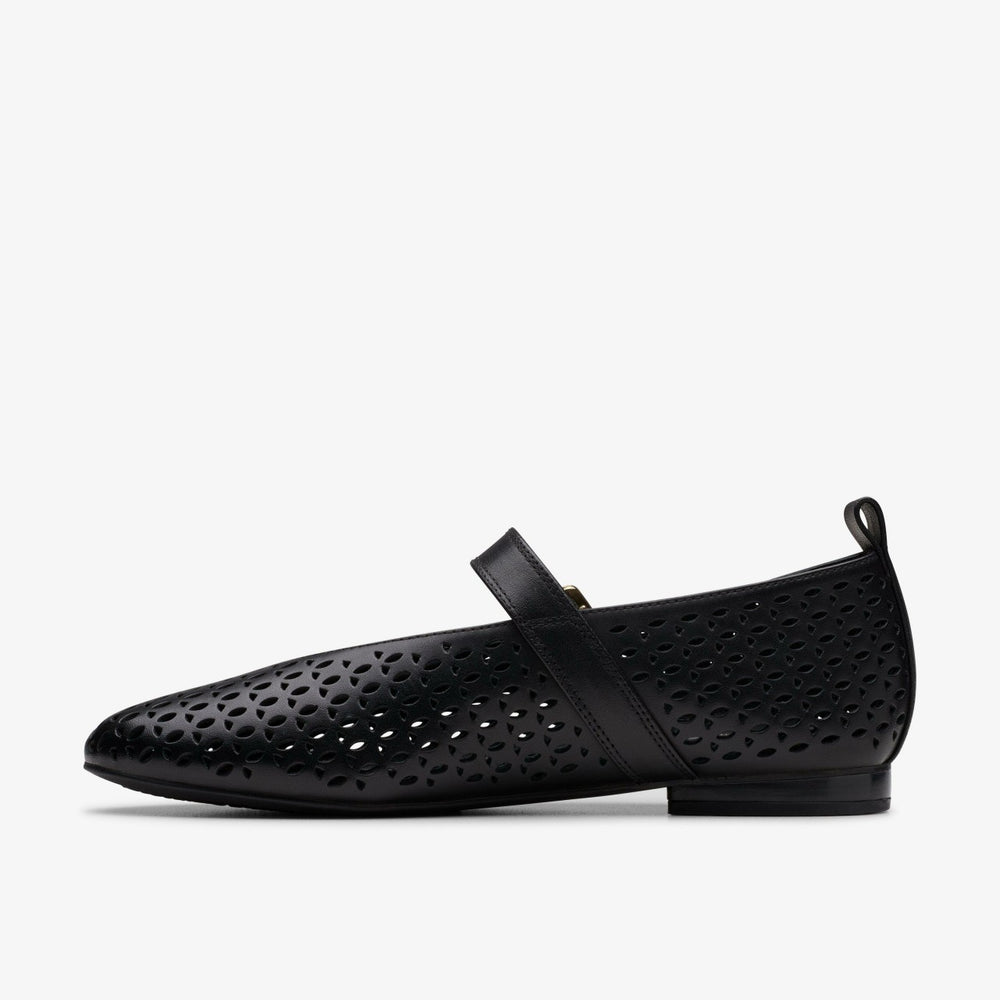 Fawna Jane Black Leather | Clarks Onsale