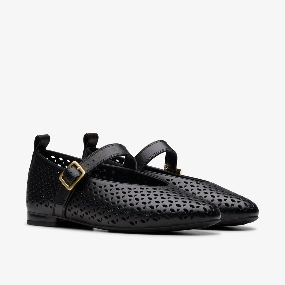Fawna Jane Black Leather | Clarks Onsale