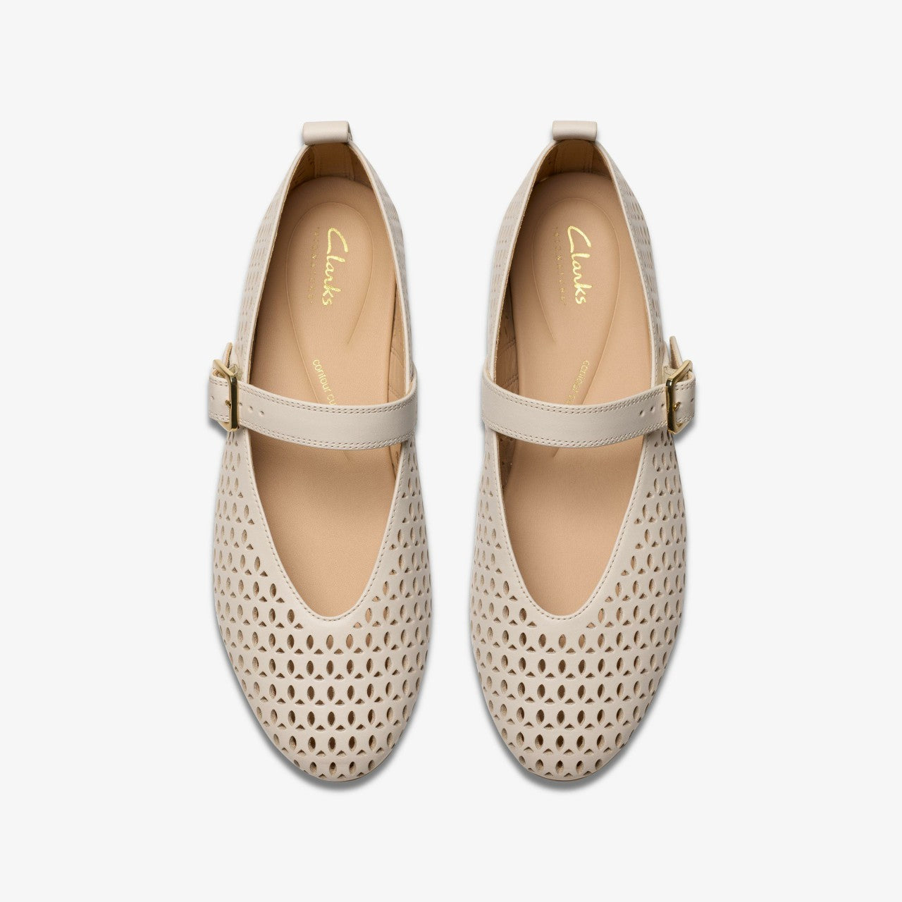 Fawna Jane Cream Leather | Clarks Sale