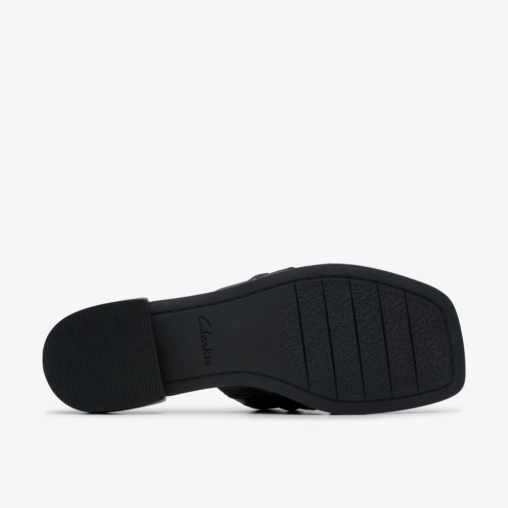 Ariany Mule Black Leather | Clarks Onsale
