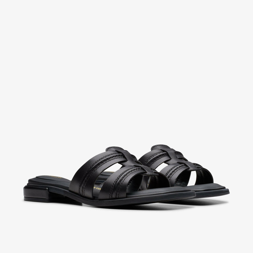 Ariany Mule Black Leather | Clarks Onsale