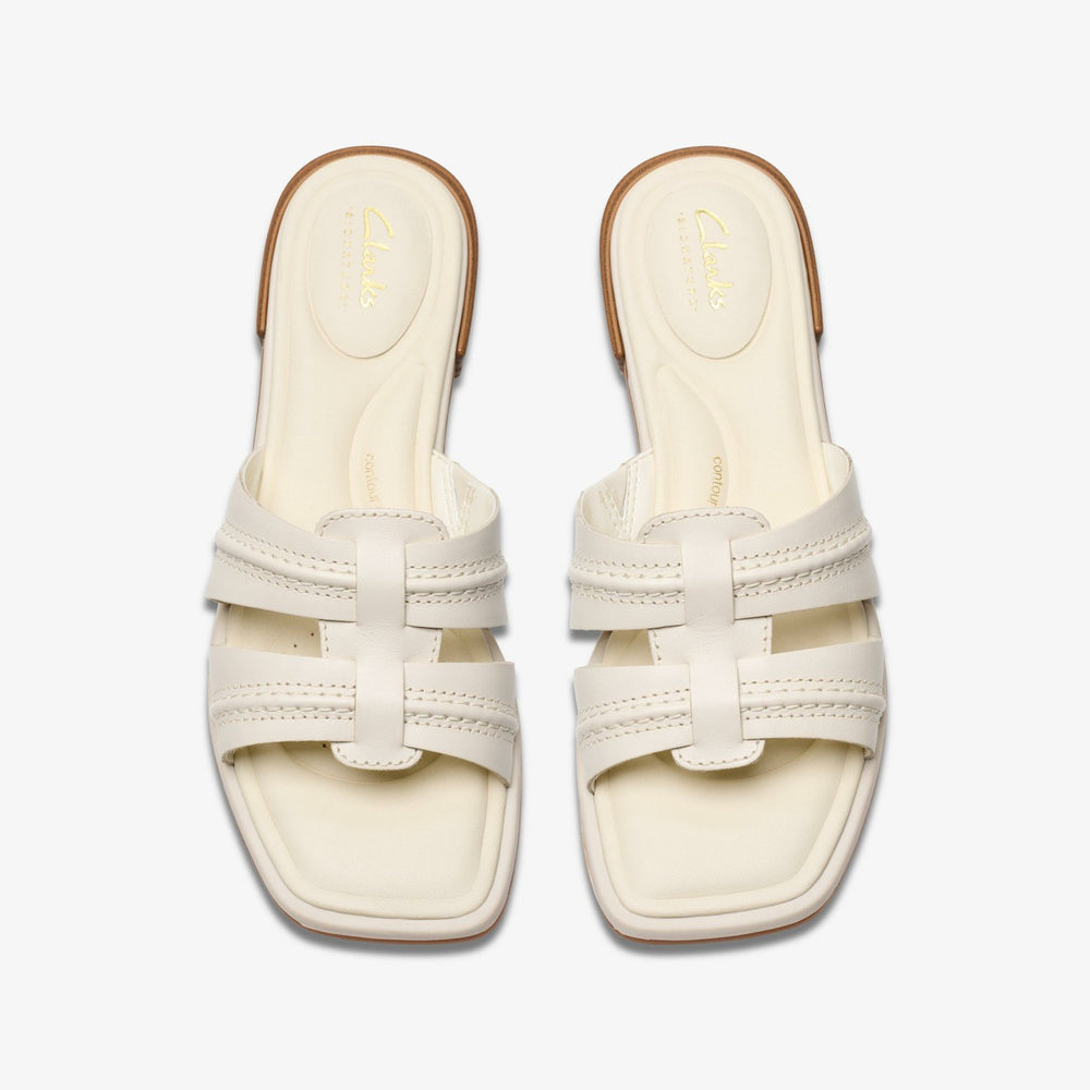 Ariany Mule Cream Leather | Clarks Sale