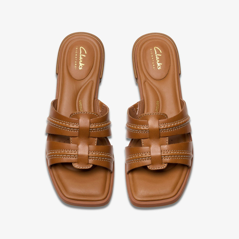 Ariany Mule Tan Leather | Clarks Discount