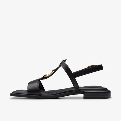 Ariany Sling Black Leather | Clarks