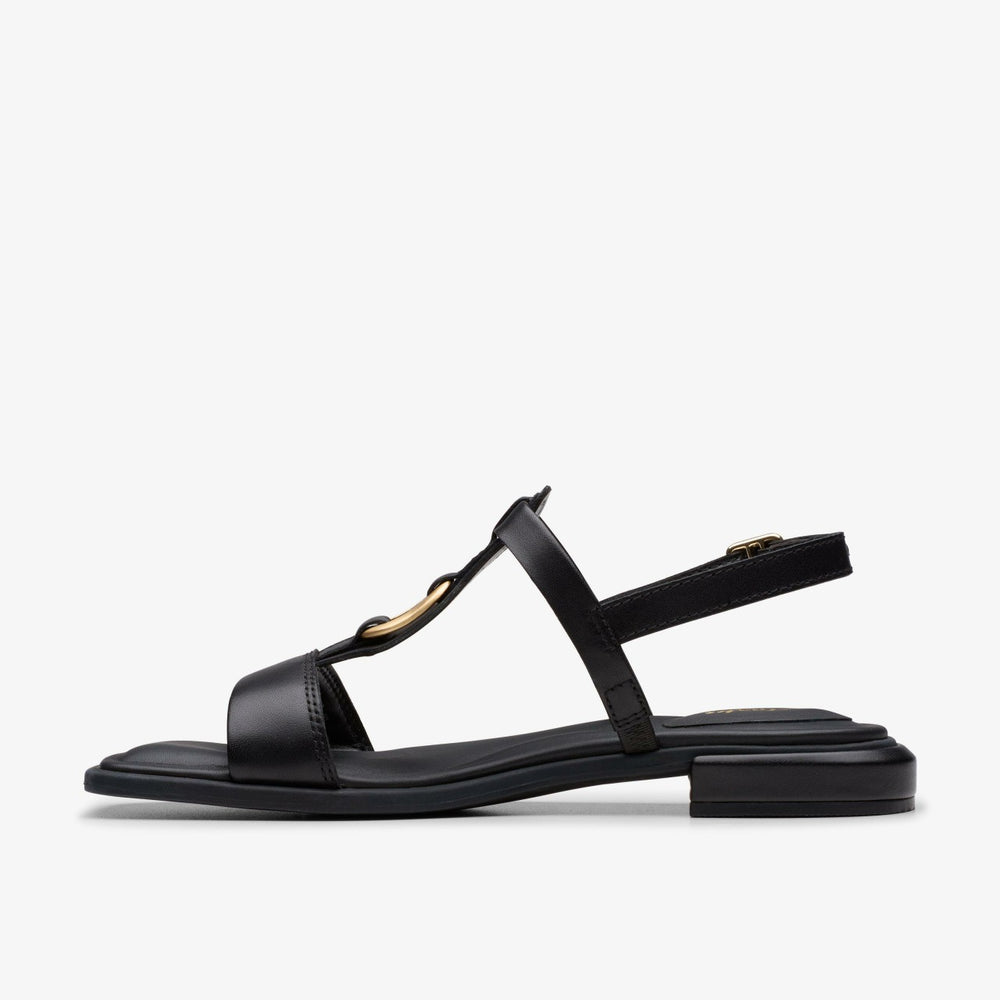 Ariany Sling Black Leather | Clarks