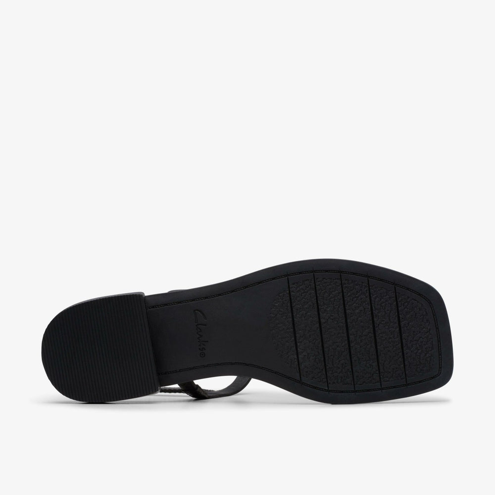Ariany Sling Black Leather | Clarks