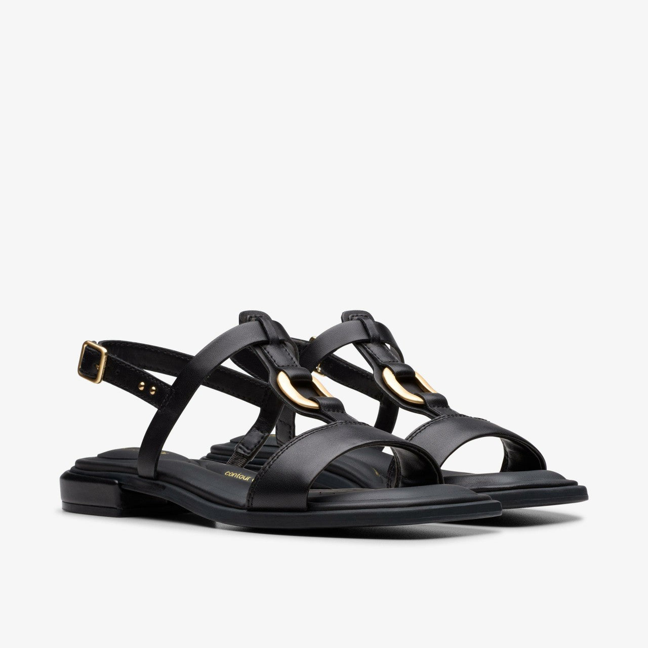 Ariany Sling Black Leather | Clarks