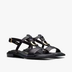 Ariany Sling Black Leather | Clarks