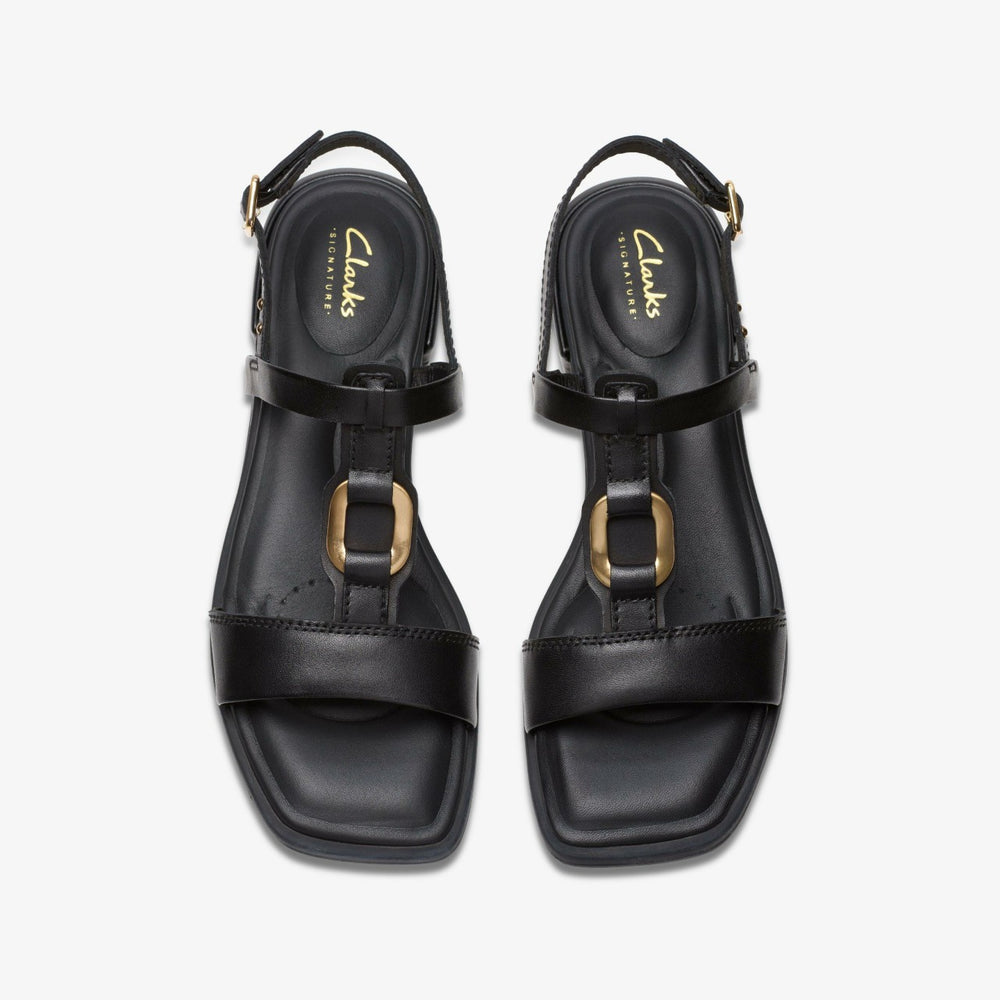 Ariany Sling Black Leather | Clarks