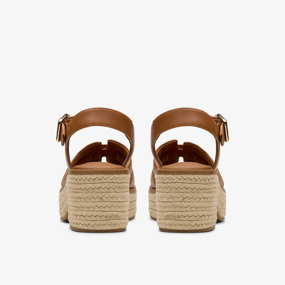 Coledale Strap Tan Leather | Clarks Discount