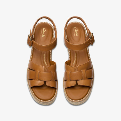 Coledale Strap Tan Leather | Clarks Discount