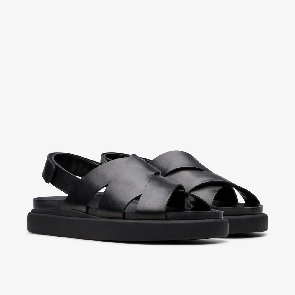 Aristella Sun Black Leather | Clarks Sale