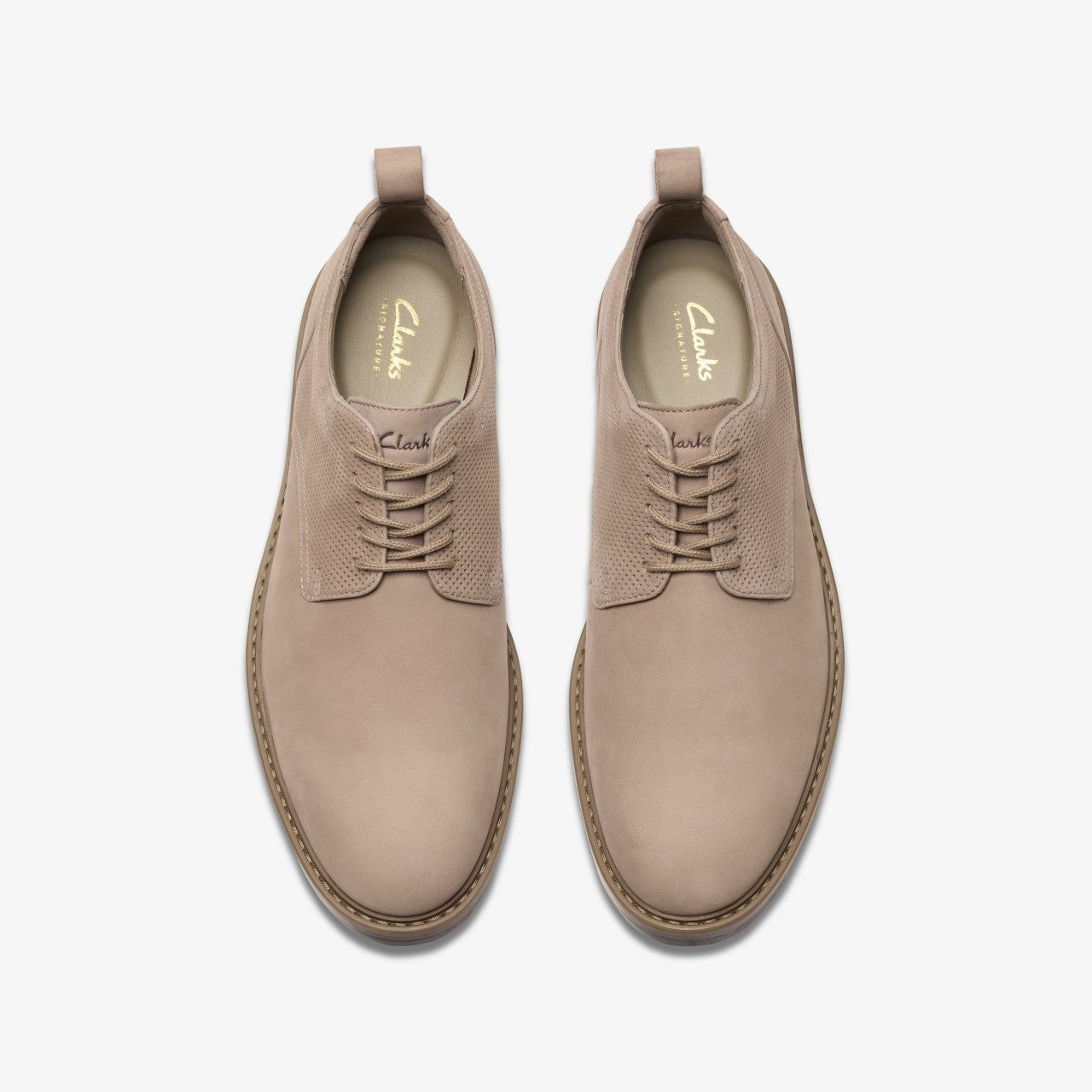 Aldwin Lace Grey Nubuck | Clarks Discount