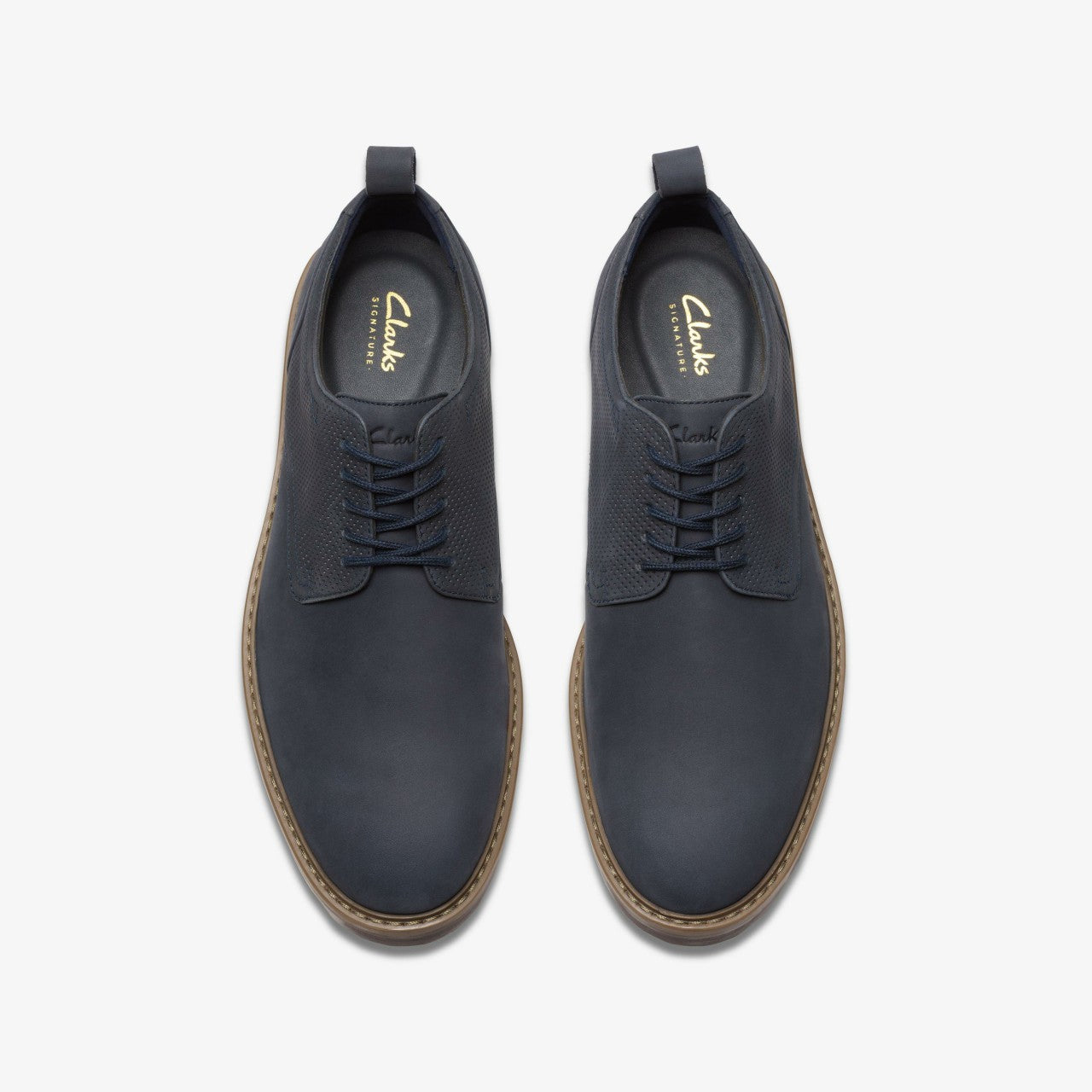 Aldwin Lace Navy Nubuck | Clarks Onsale