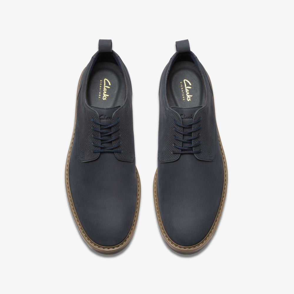 Aldwin Lace Navy Nubuck | Clarks Onsale