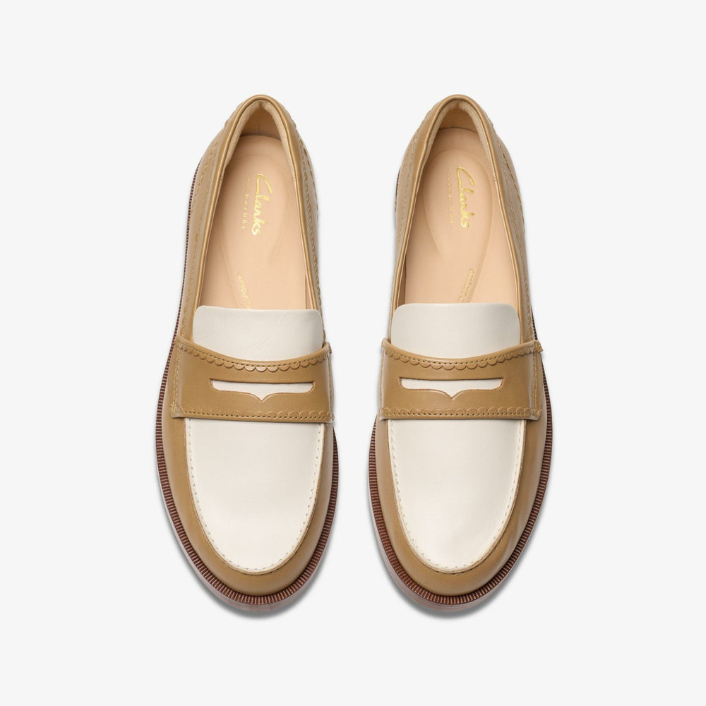 Straven Edge Light Tan Combination | Clarks For Sale
