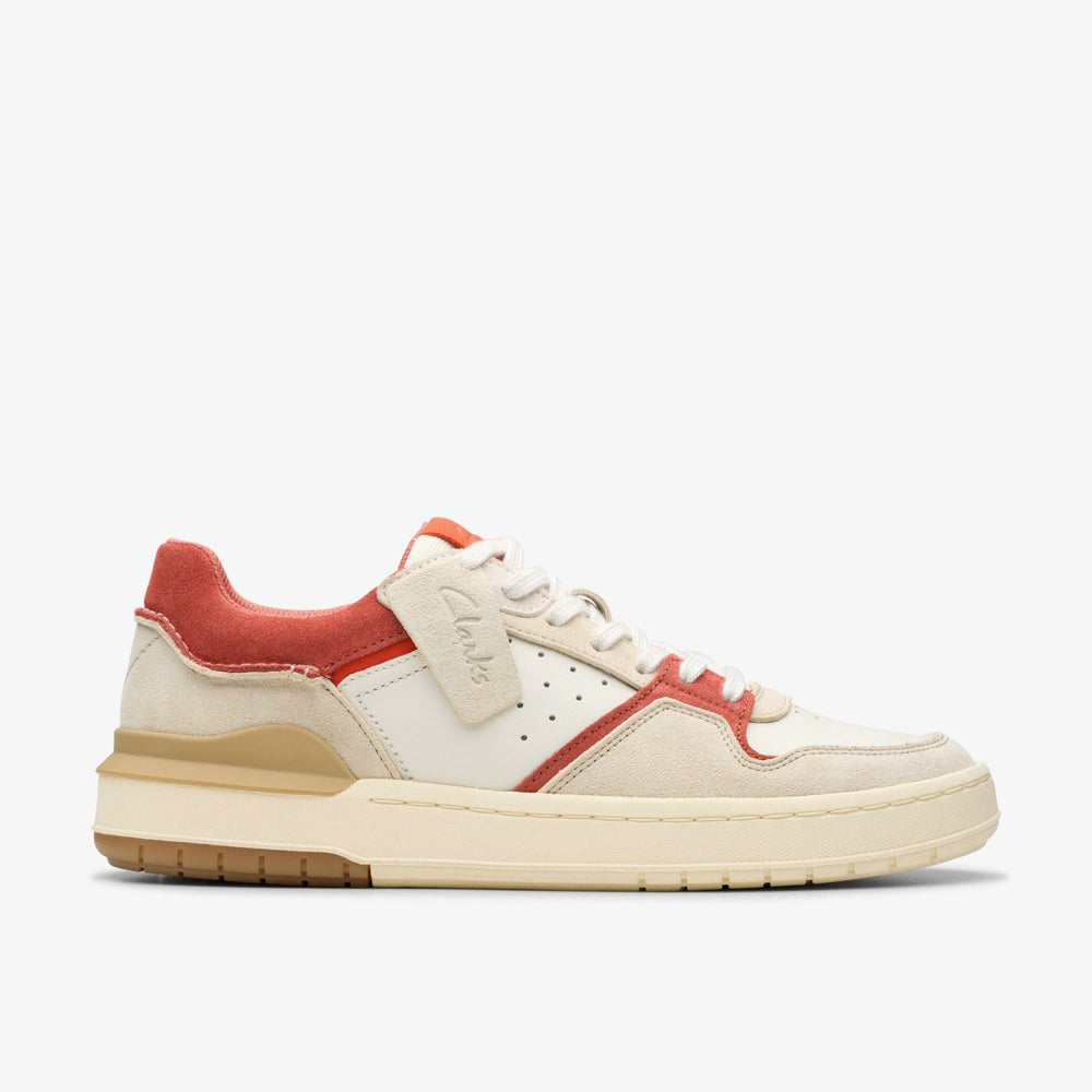 Courtlite 2 Lo Red Combination | Clarks Sale