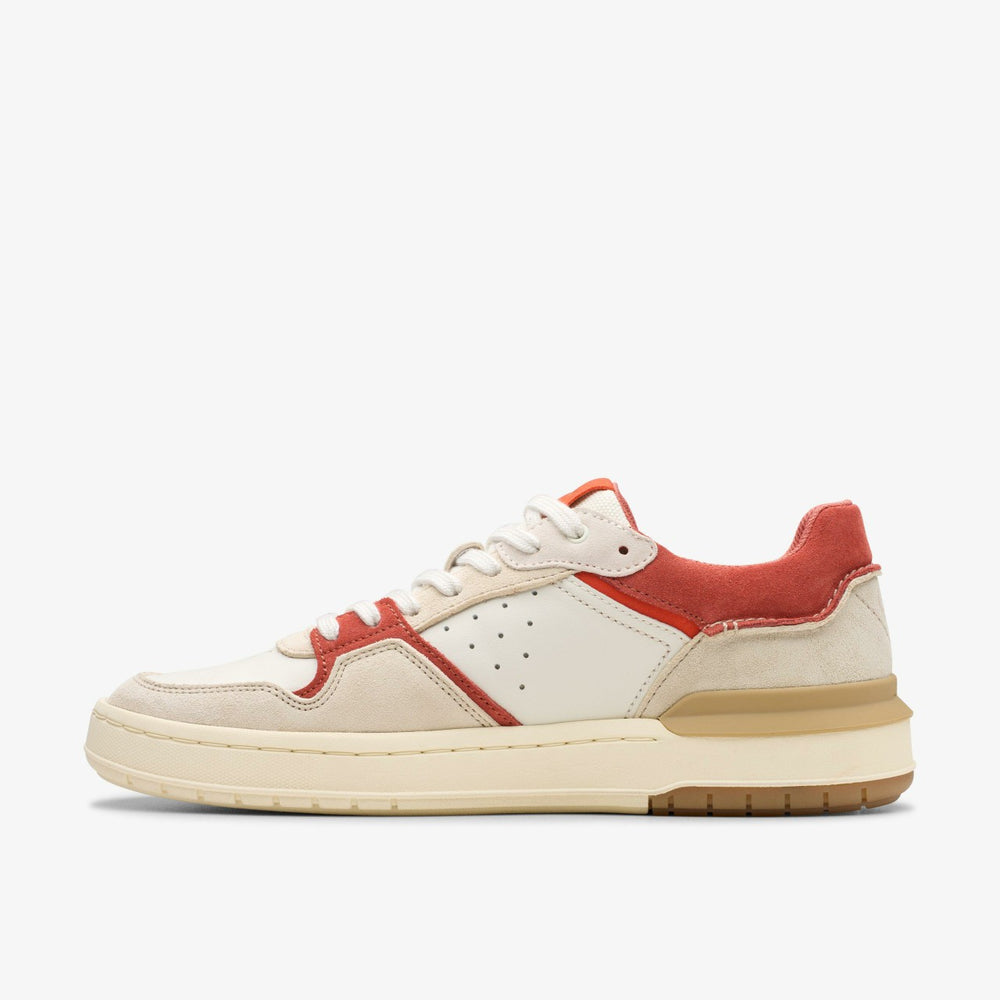 Courtlite 2 Lo Red Combination | Clarks Sale