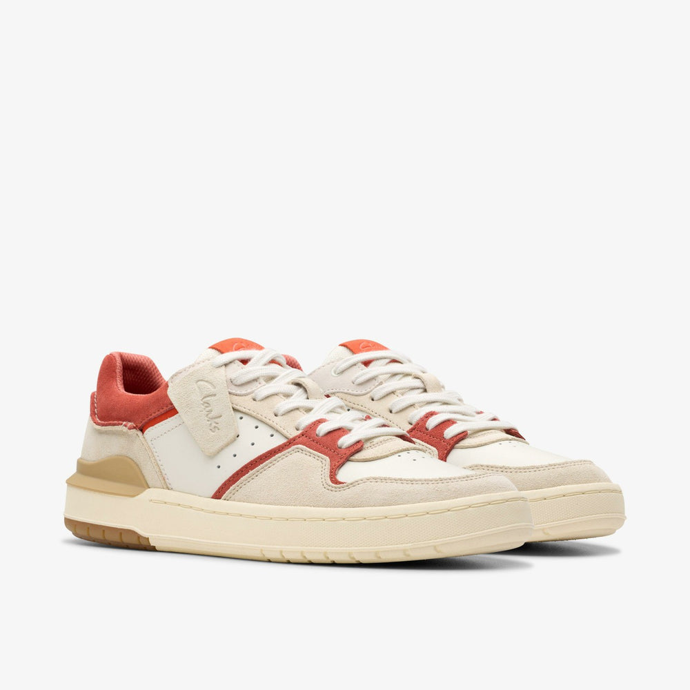 Courtlite 2 Lo Red Combination | Clarks Sale