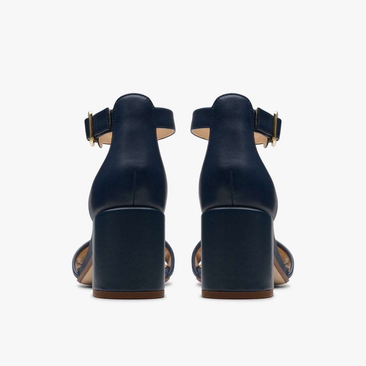 Ezoria Mae Navy Leather | Clarks