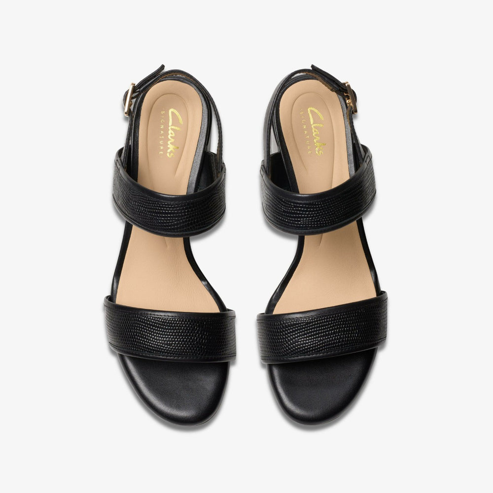 Ezoria Sling Black Interest | Clarks US