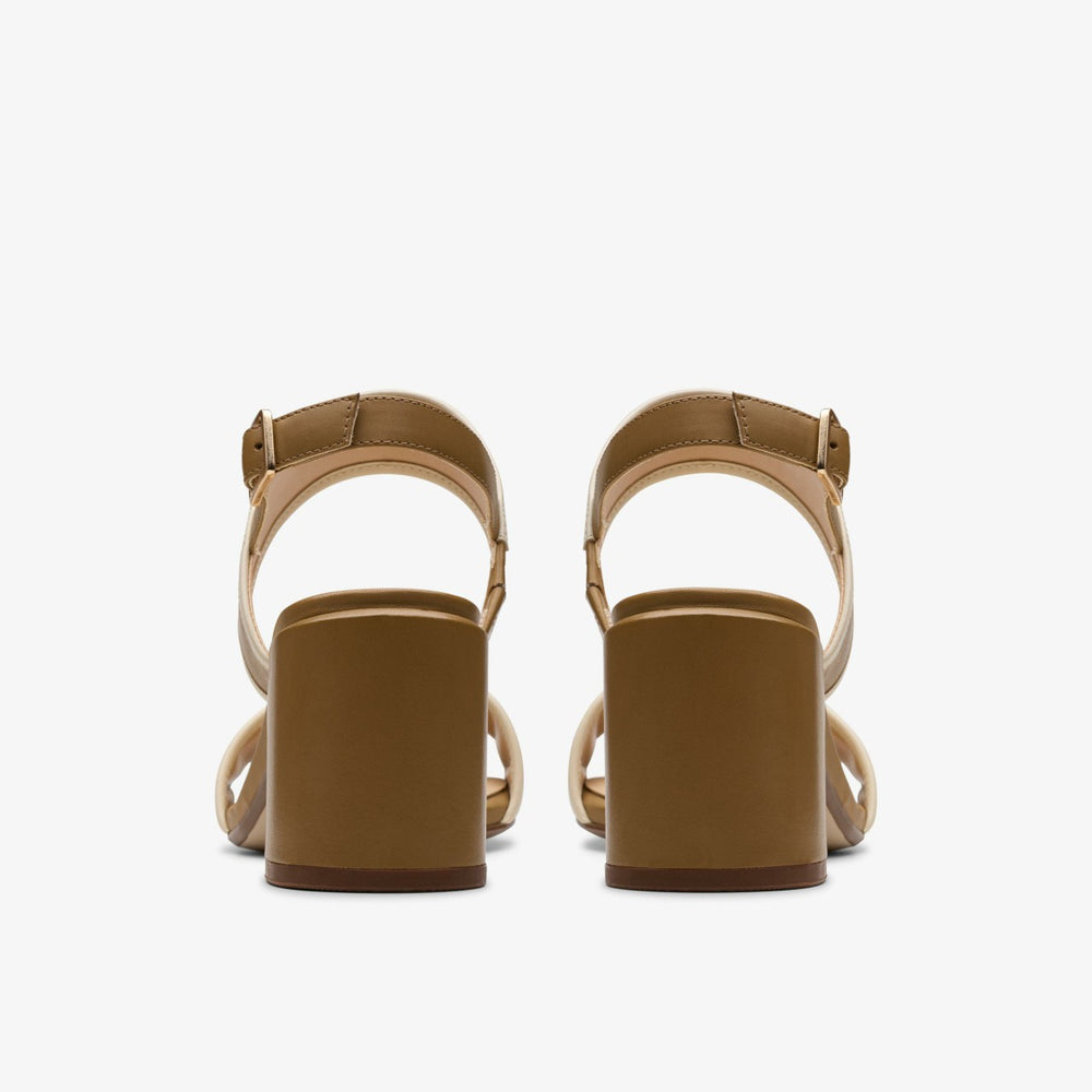 Ezoria Sling Light Tan Combination | Clarks