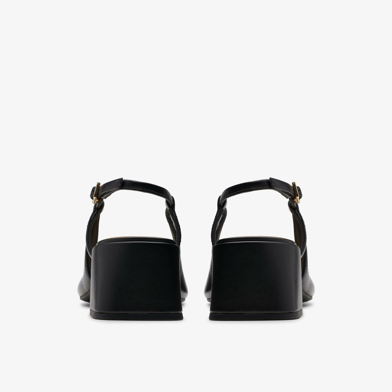 Nyta 45 Sling Black Combination Leather | Clarks For Sale