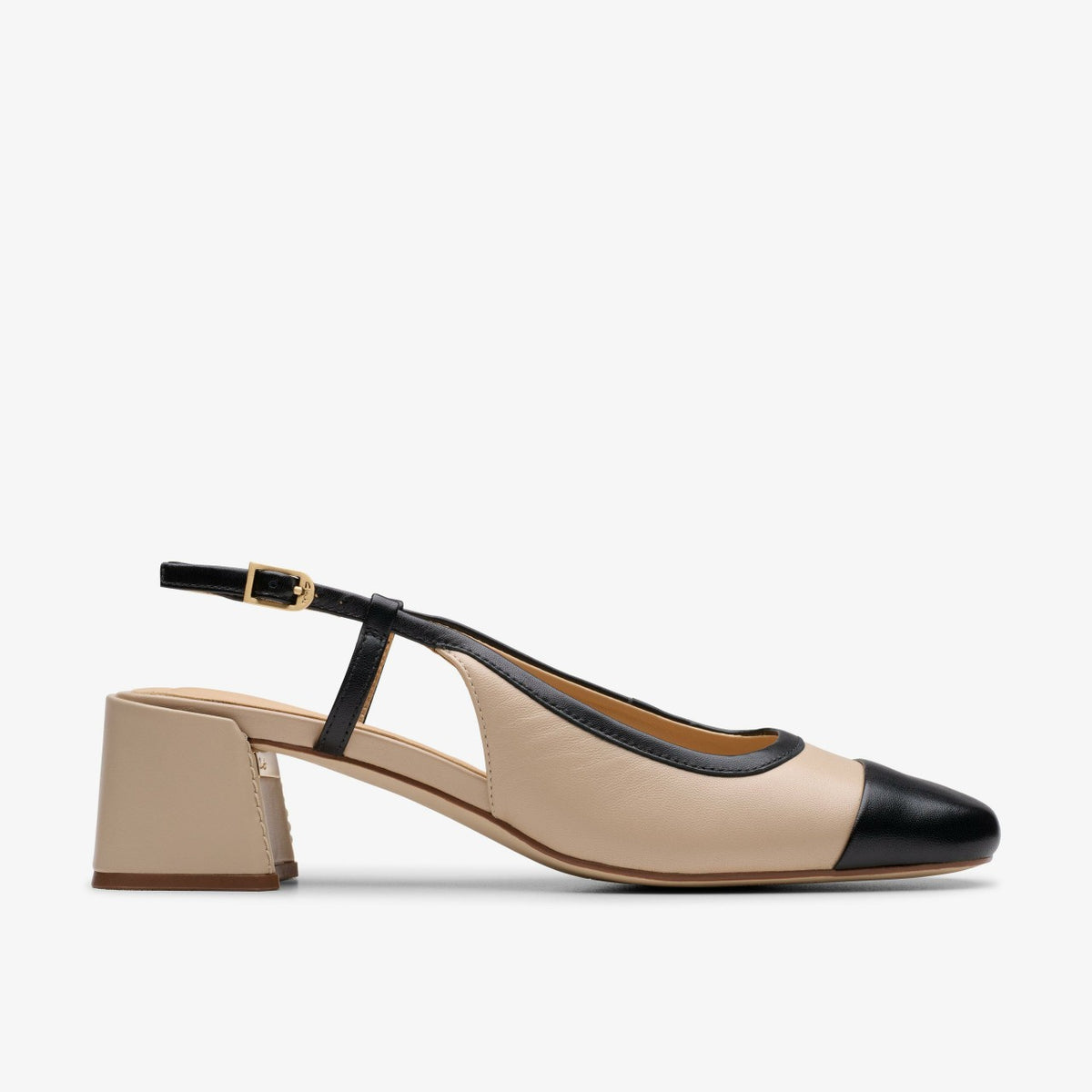 Nyta 45 Sling Sand Combination Leather | Clarks US