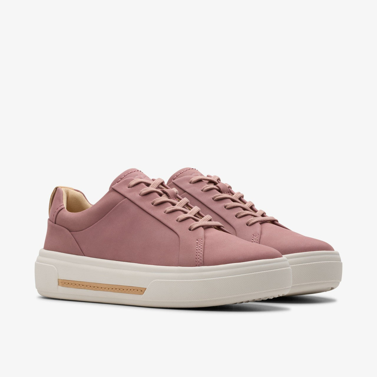 Hollyhock Walk Mauve Nubuck | Clarks