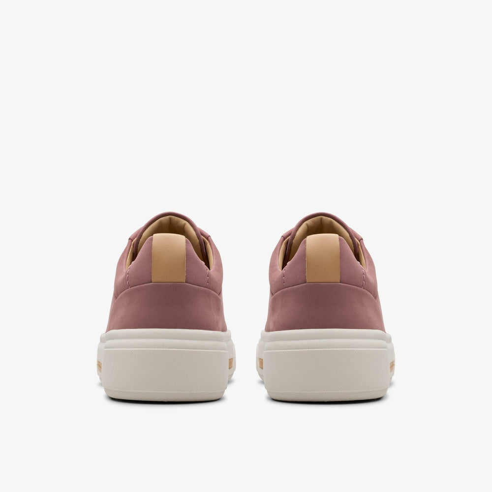 Hollyhock Walk Mauve Nubuck | Clarks