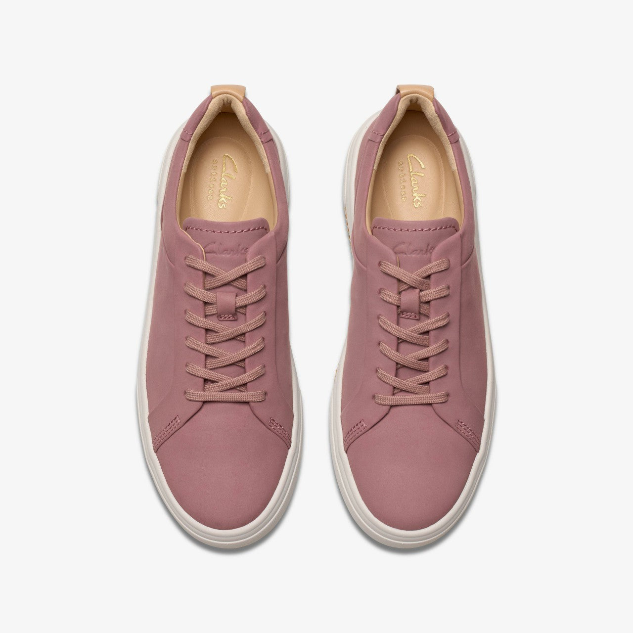 Hollyhock Walk Mauve Nubuck | Clarks