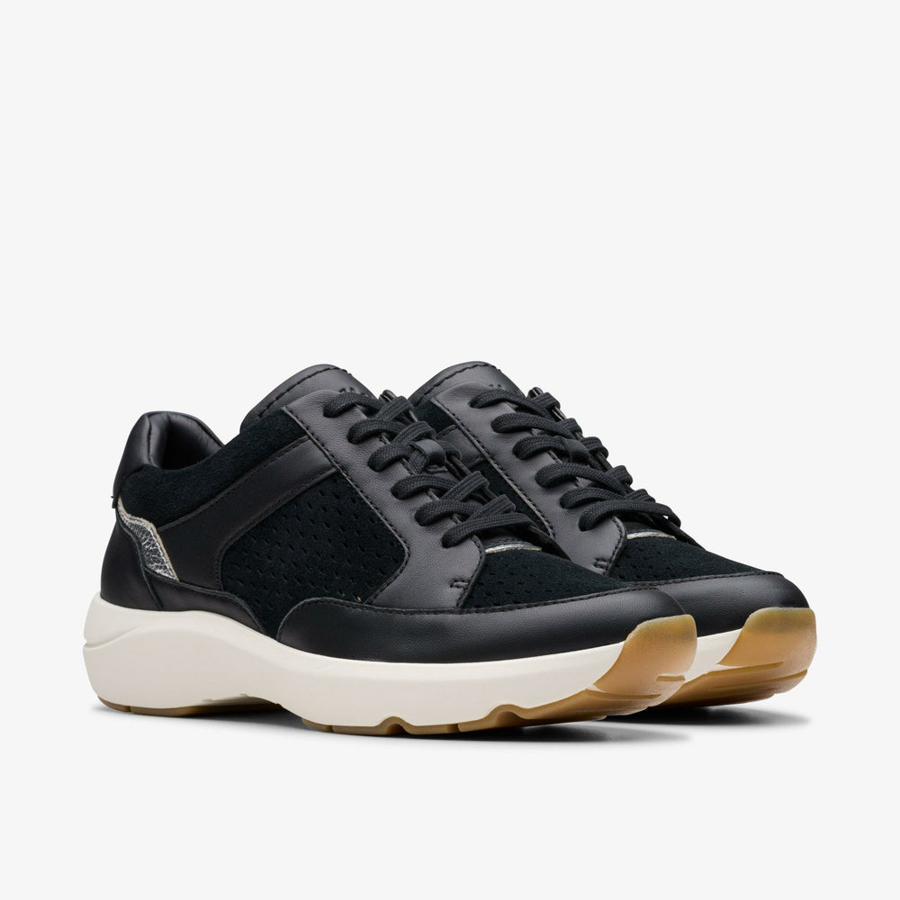 Tivoli Walk Black Combination | Clarks For Sale