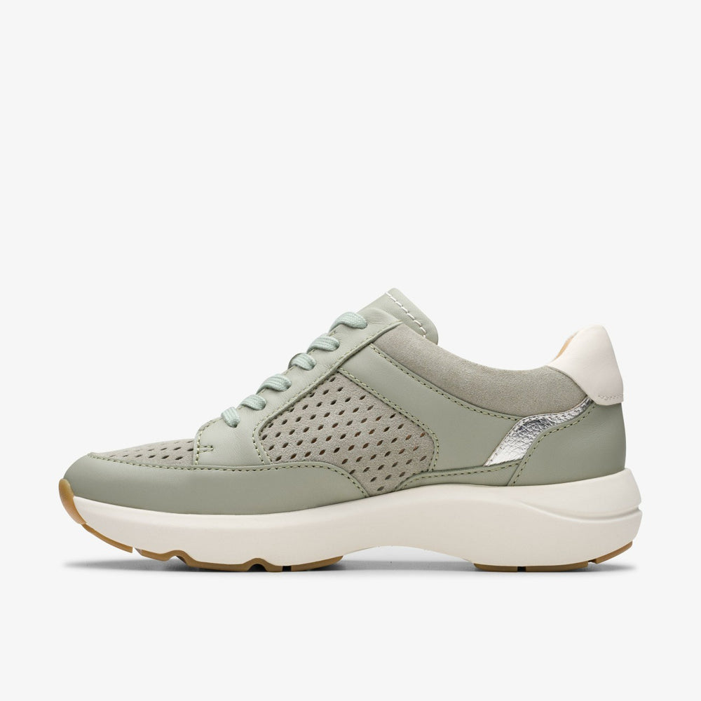 Tivoli Walk Light Green | Clarks Onsale