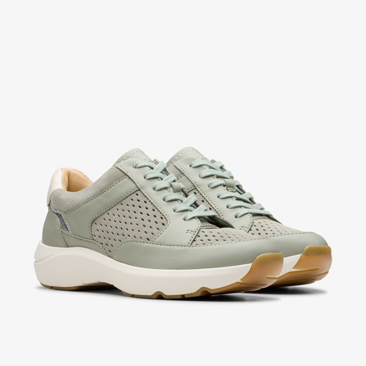Tivoli Walk Light Green | Clarks Onsale