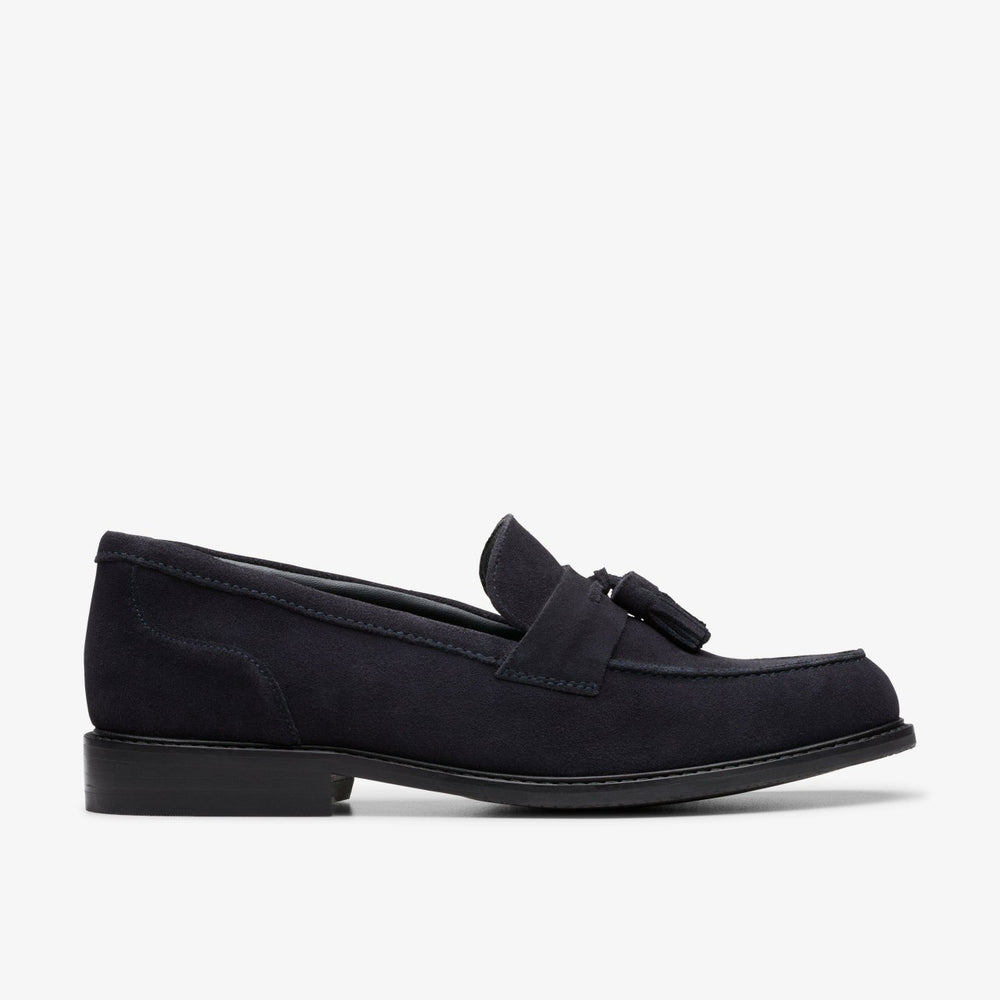 Craft Arlo Step Navy Suede | Clarks Onsale