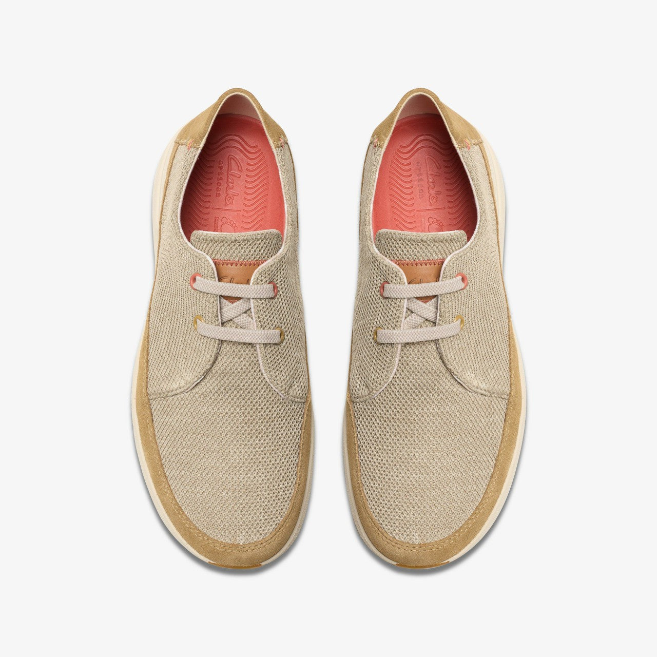 Easeway Lace Sand Combination | Clarks Onsale