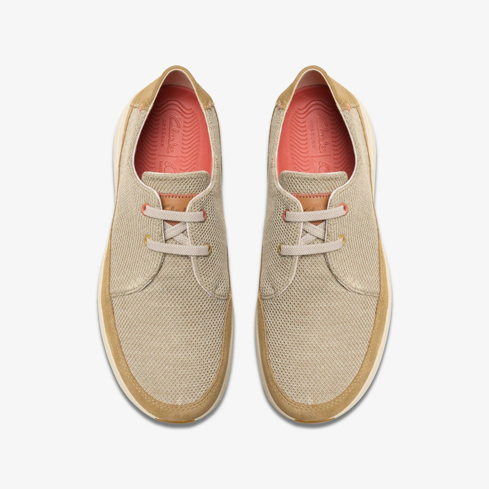Easeway Lace Sand Combination | Clarks Onsale