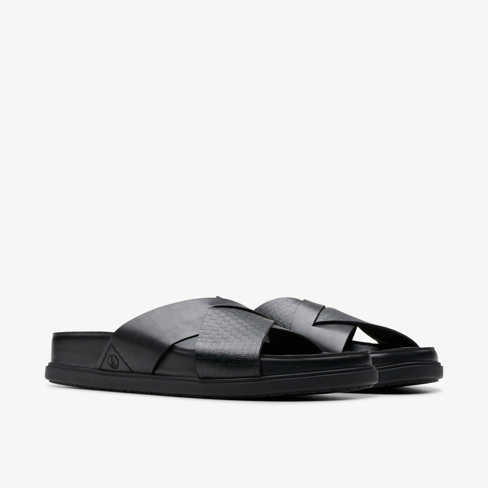 Torford Cross Black Leather | Clarks For Sale