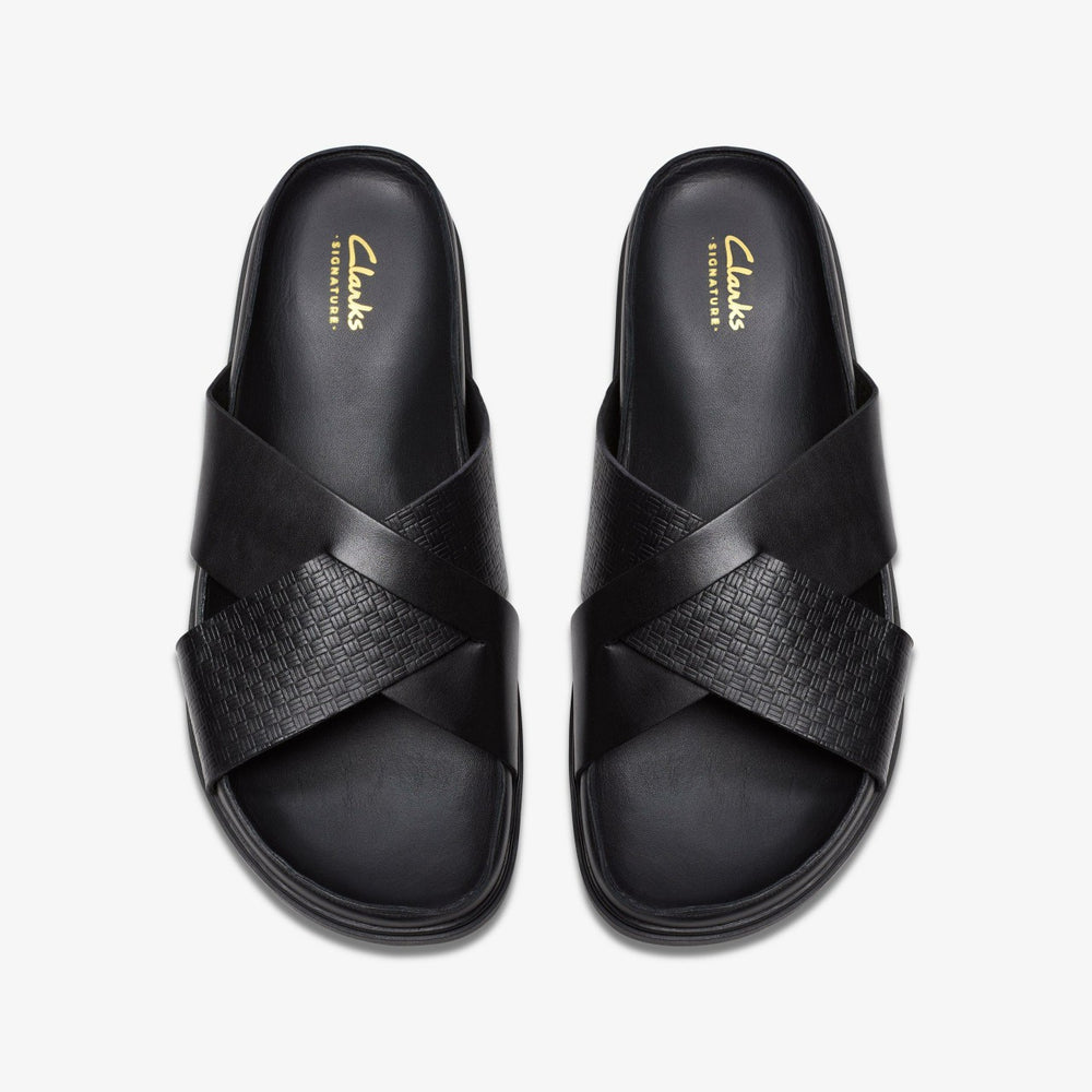 Torford Cross Black Leather | Clarks For Sale