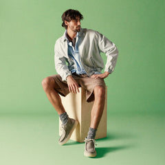 Torhill Hi Light Grey Suede | Clarks US